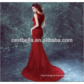 Chic Sexy Sleeveles long fashion Red Mermaid evening Dress